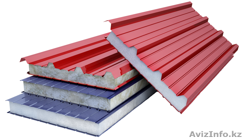 Сэндвич панели от завода-производителя - Изображение #1, Объявление #1476912