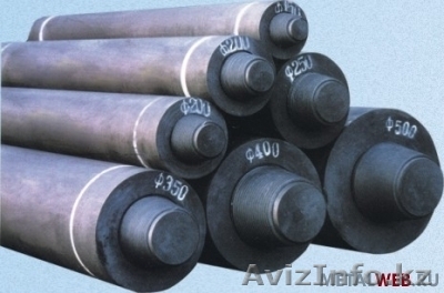 Графитовые электроды ЭГ, RP 150-200мм продаём  - Изображение #1, Объявление #1629627