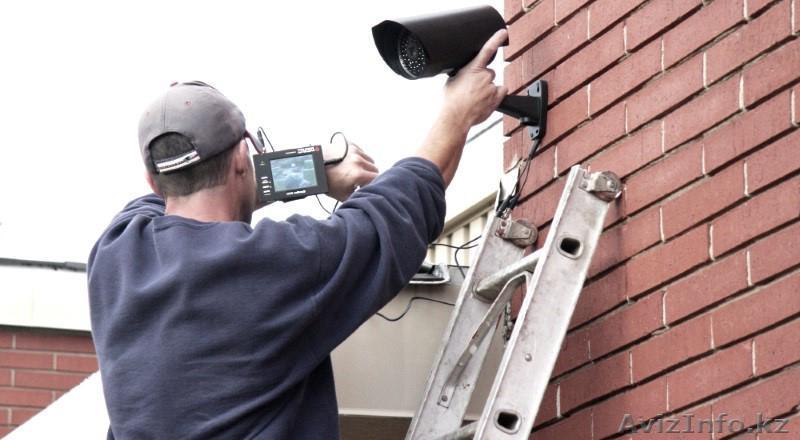 Установка видеонаблюдения, сигнализации, кондиционеров (в Костанае) - Изображение #1, Объявление #1630137