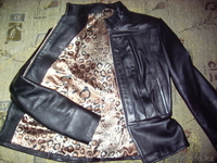 кожаная черная куртка - Изображение #3, Объявление #252269