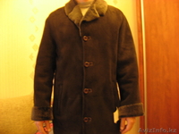дублёнка,мужская,цвет тёмно-коричневый - Изображение #1, Объявление #1013420