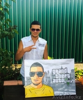 портрет по фото в костанае в стиле поп-арт и не только  - Изображение #3, Объявление #1477413