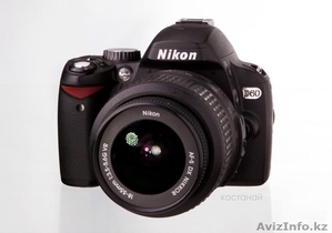 Фотоапарат NikonD60 зеркальный, новый - Изображение #1, Объявление #178061