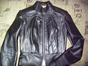 кожаная черная куртка - Изображение #1, Объявление #252269