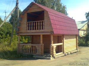 Срубы ручной рубки 