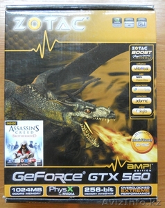 Игровая видеокарта Zotac GTX 560 Amp! Edition  - Изображение #3, Объявление #891151