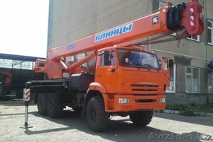 Автокран "Клинцы" 25 тонн на шасси КАМАЗ 43118, 6х6 - Изображение #1, Объявление #1238526