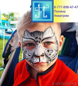  Аквагрим. Рисунки на лице для детей. Грим. Фото. Костанай - Изображение #2, Объявление #1023334