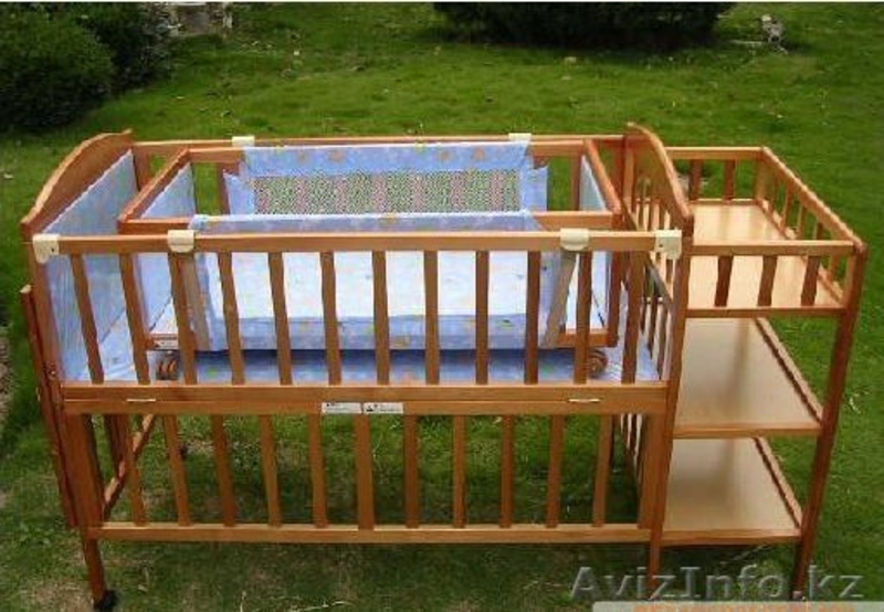 Кроватка, 0-3 года, балдахин, 3 матраса, люлька. Новая. - Изображение #2, Объявление #73047
