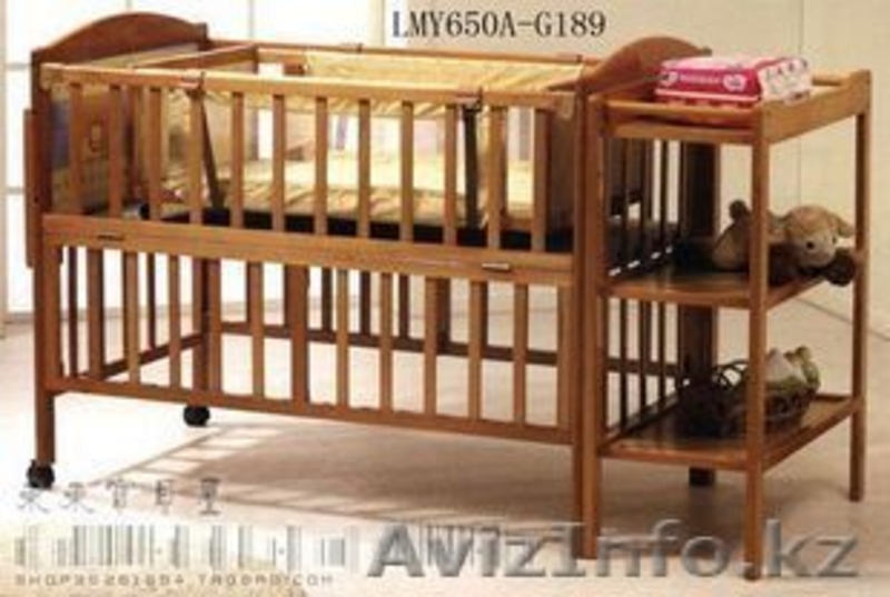 Кроватка, 0-3 года, балдахин, 3 матраса, люлька. Новая. - Изображение #4, Объявление #73047