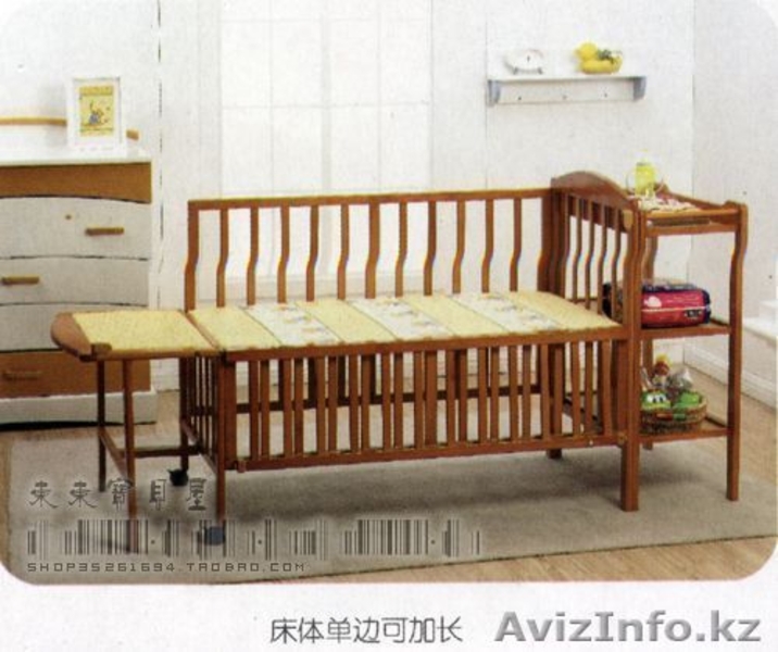 Кроватка, 0-3 года, балдахин, 3 матраса, люлька. Новая. - Изображение #3, Объявление #73047