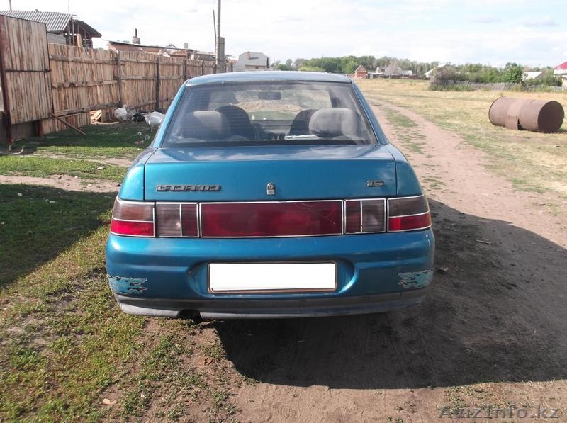 продам автомобиль ВАЗ 2110 сине-зеленый металлик - Изображение #3, Объявление #925570