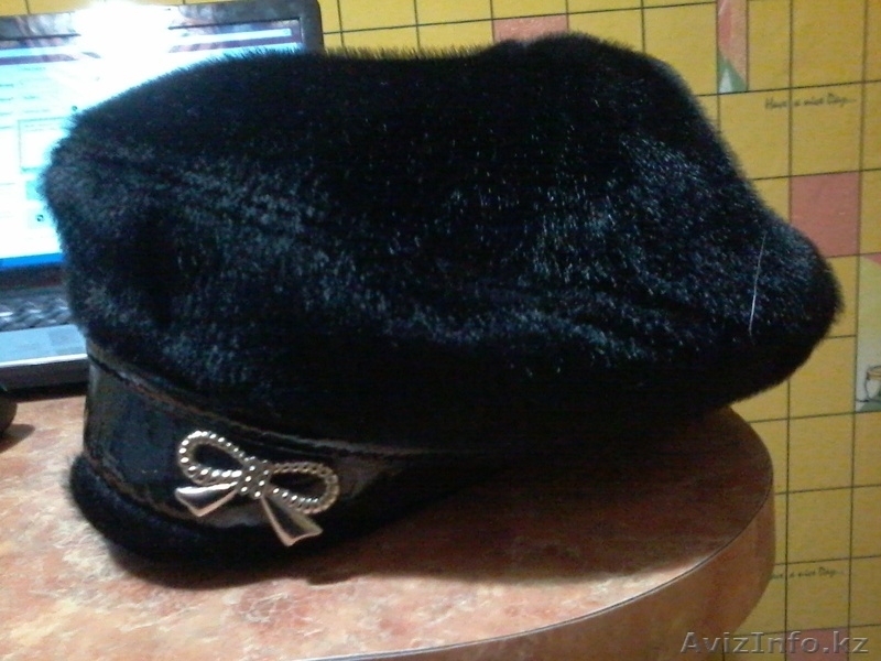 Шуба б/у черного цвета (коза). - Изображение #4, Объявление #1200837