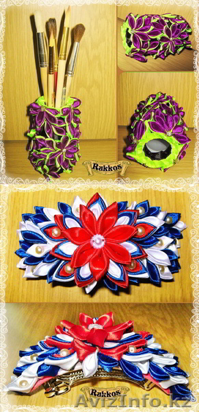 Корзинки, шкатулки, ободки, заколки, панно, топиарии, вазочки и др. - Изображение #7, Объявление #1221600