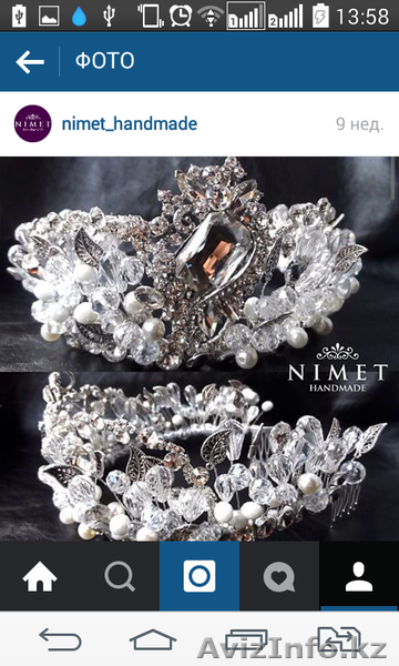 Продаю очень красивые корона+серьги, венок - Изображение #4, Объявление #1289853