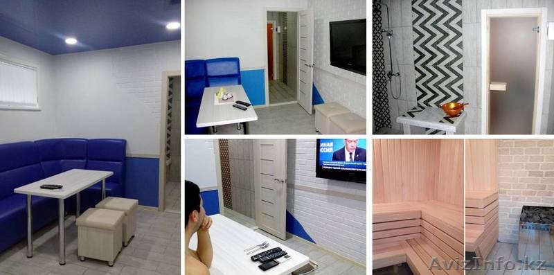 Отличный отдых в новой сауне в центре города, недорого, круглосуточно на 2-5 чел - Изображение #1, Объявление #1435830