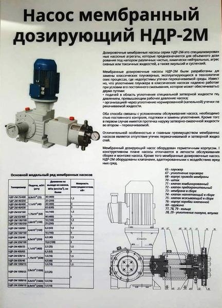 насосы дозировочные**:  НД, ПТ, Т, НДР-2М - Изображение #2, Объявление #1679447
